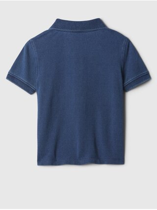 Tmavomodré chlapčenské polo tričko GAP Brannan