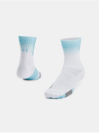 Bílé sportovní ponožky Under Armour Curry UA AD Playmaker Mid