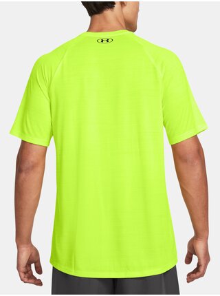 Zelené pánske neónové tričko Under Armour UA Tiger Tech 2.0 SS