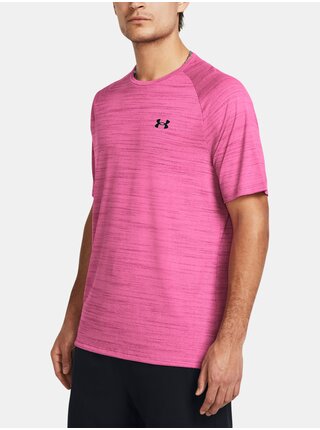 Růžové pánské tričko Under Armour UA Tiger Tech 2.0 SS