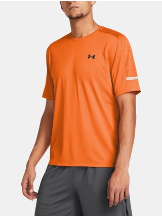 Oranžové pánské sportovní tričko Under Armour UA Tech Utility SS  
