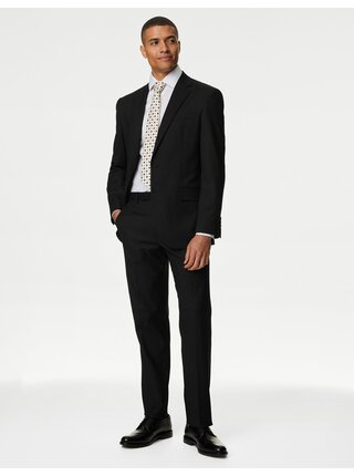 Čierne pánske oblekové sako Marks & Spencer