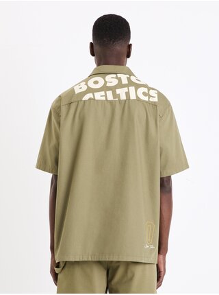 Khaki pánská košile Celio Boston Celtics