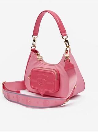 Růžová dámská kabelka CHIARA FERRAGNI Eyelike Pocket