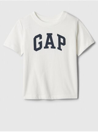 Biele chlapčenské tričko GAP