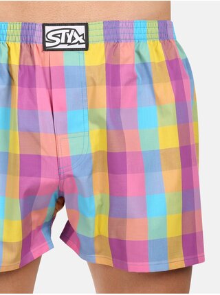 Sada tří - pánské trenky Styx klasická guma vícebarevné