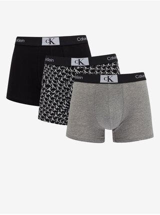 Sada tří pánských boxerek Calvin Klein Underwear Trunk 3PK