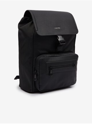 Černý pánský batoh Calvin Klein Elevated Flap BP