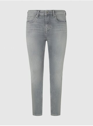 Svetlosivé pánske skinny fit džínsy Pepe Jeans
