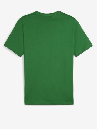 Zelené pánské tričko Puma ESS+ 2 Col Logo Tee
