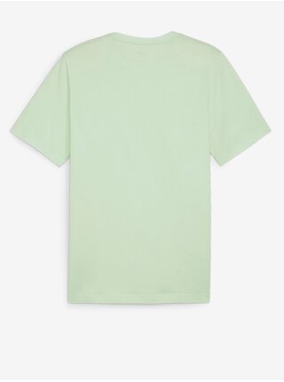Svetlo zelené pánske tričko Puma ESS Logo Tee