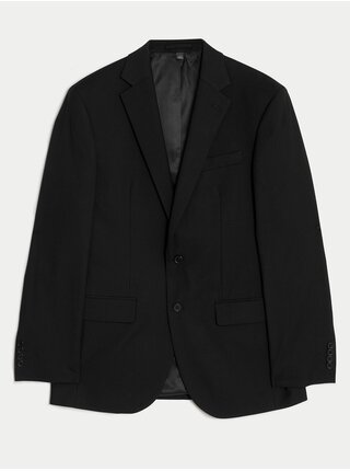 Černé pánské oblekové sako Marks & Spencer   
