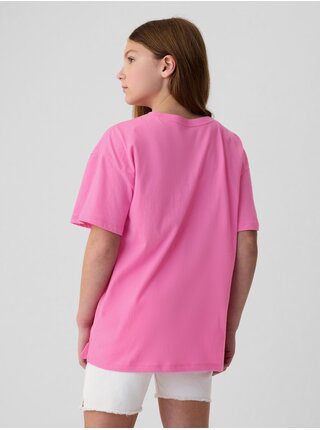 Růžové holčičí tričko GAP   