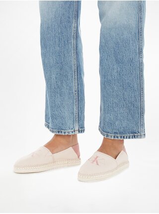 Béžové dámské espadrilky Calvin Klein Jeans 