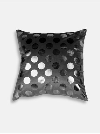 Dekorční povlknapolštář Dots   - stříbrný EDOTI