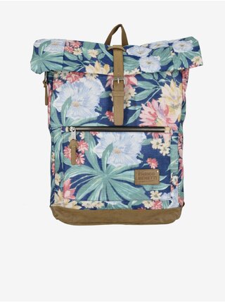 Batoh Enrico Benetti Santiago 15 Notebook Backpack Dark Blue Floral