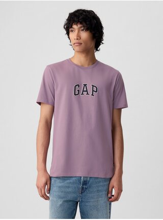 Fialové pánské tričko s logem GAP