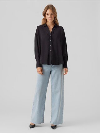 Černá dámská košile Vero Moda Queeny