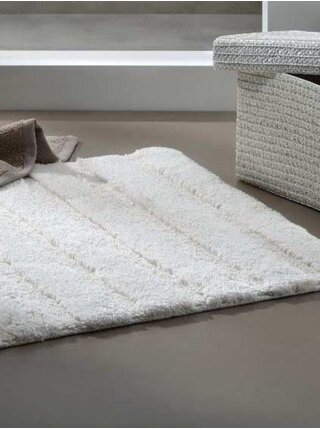 Koupelnová předložka Megan 100% bavlna kouřově modrá 65,0x55,0x1,6cm KELA