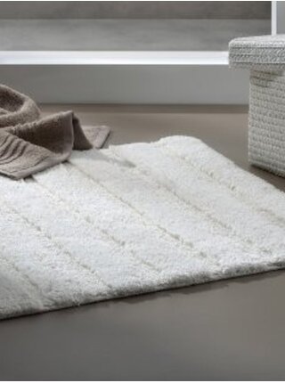 Koupelnová předložka Megan 100% bavlna mechově zelená 120,0x70,0x1,6cm KELA