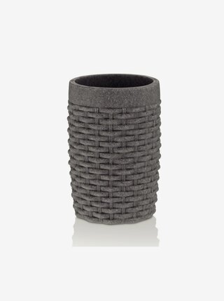 Pohár ALEXIA poly šedá H 10,5cm / Ř 7cm KELA