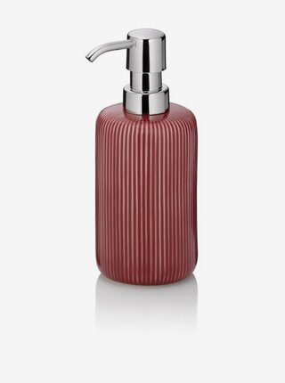 Dávkovač mýdla Ava keramika červená 350 ml KELA