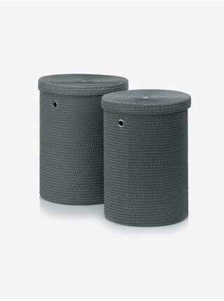 Sada košů na prádlo RIMOSSA PP plastic, šedá KELA