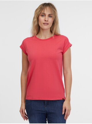 Korálové dámské basic tričko SAM 73 Miranda