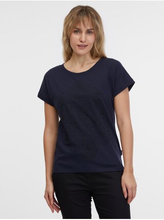 Tmavě modré dámské tričko SAM 73 Nazarena