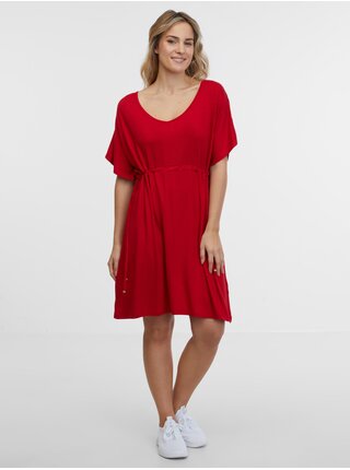 Červené dámske šaty SAM 73 Leandra