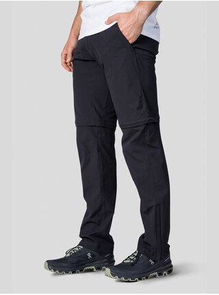 Černé pánské outdoorové kalhoty s odepínacími nohavicemi Hannah Roland