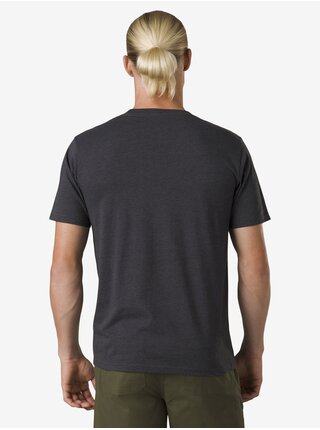 Tmavě šedé pánské tričko prAna Camp Fire Journeyman 2