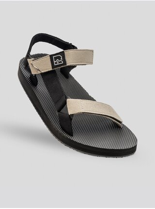 Čierno-béžové pánske sandále Hannah Drifter