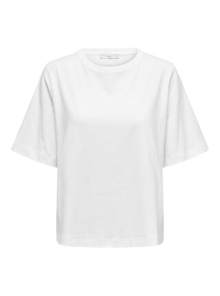 Biele dámske tričko ONLY Lina