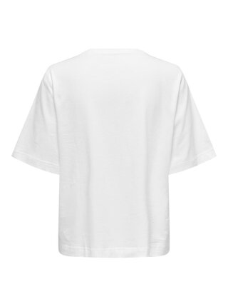Bílé dámské tričko ONLY Lina