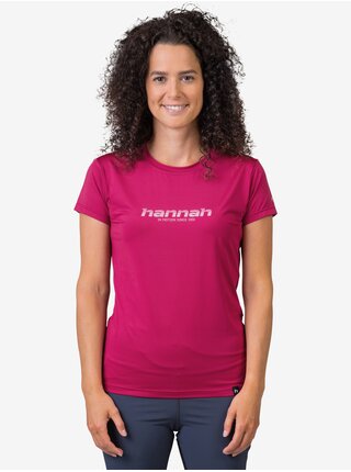 Tmavo ružové dámske tričko Hannah Saffi II