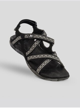 Čierno-sivé dámske sandále Hannah Fria W