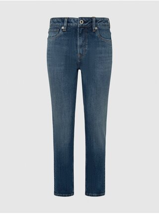 Modré dámské tapered džíny Pepe Jeans