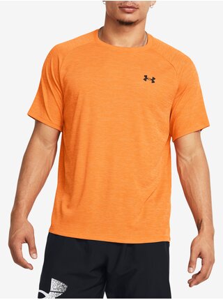 Oranžové pánské tričko Under Armour UA Tech Textured SS