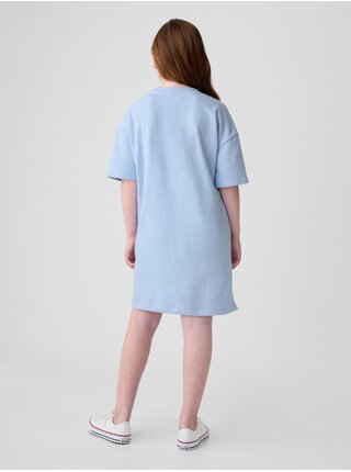Modré holčičí šaty s logem GAP