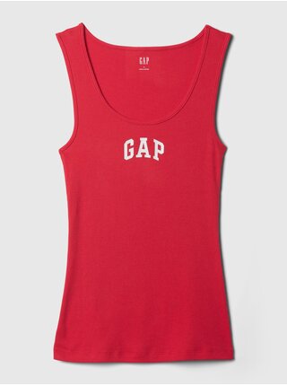 Červené dámske tielko s logom GAP