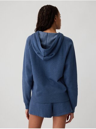 Modrá dámská fleece mikina s logem GAP