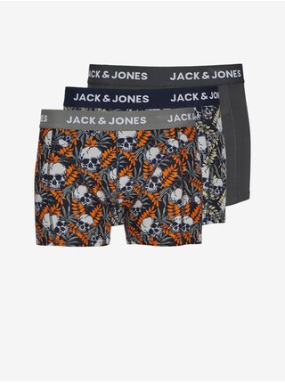 Sada troch pánskych boxeriek Jack & Jones Hugo
