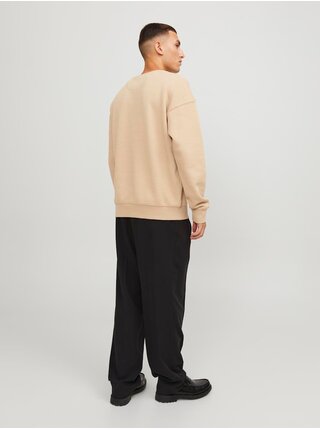 Béžová pánská mikina Jack & Jones