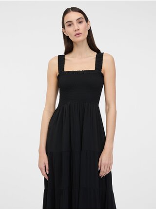 Černé dámské maxi šaty ORSAY