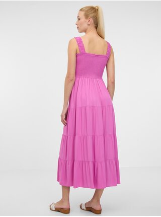 Ružové dámske maxi šaty ORSAY