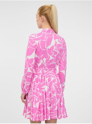 Ružové dámske košeľové šaty ORSAY