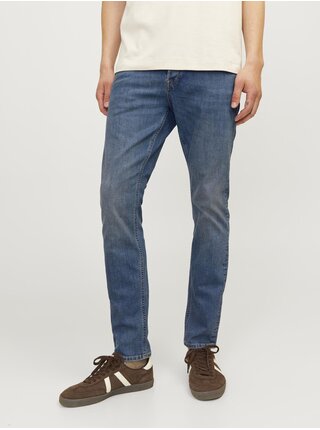 Modré pánské slim fit džíny Jack & Jones Glenn