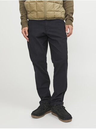 Černé pánské chino kalhoty Jack & Jones Marco