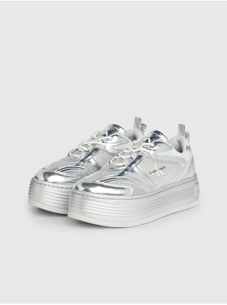 Dámské tenisky ve stříbrné barvě Calvin Klein Jeans 